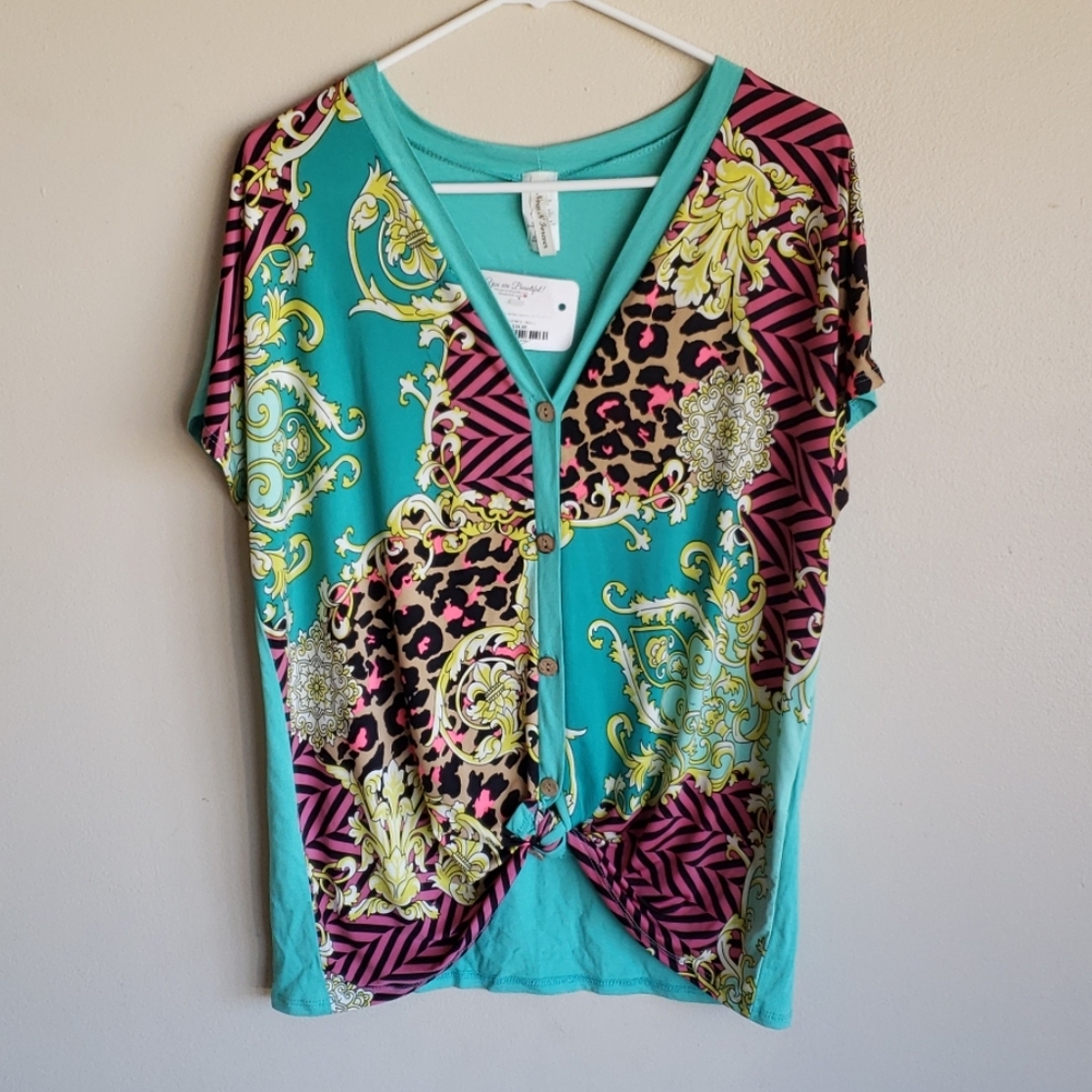 Ladies Boutique short sleeve top